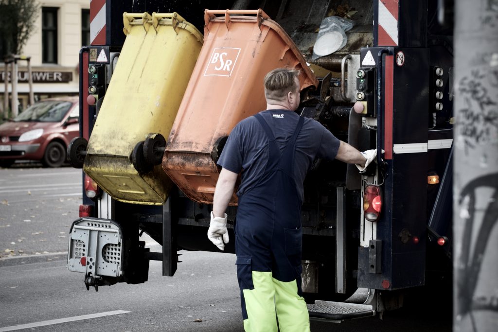 The BSR, Berlin's rubbish disposal and street cleaning department